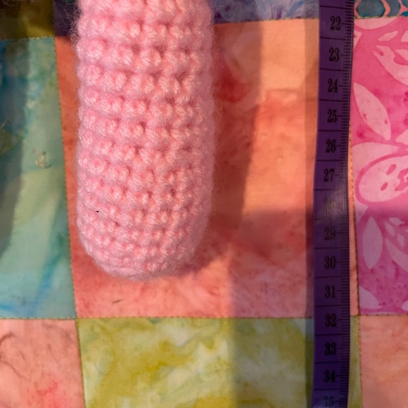 ✨HOST PICK✨Handmade Crochet Pig Toy in a Tutu - Picture 4 of 4